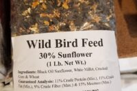 wild bird feed 30% sunflower